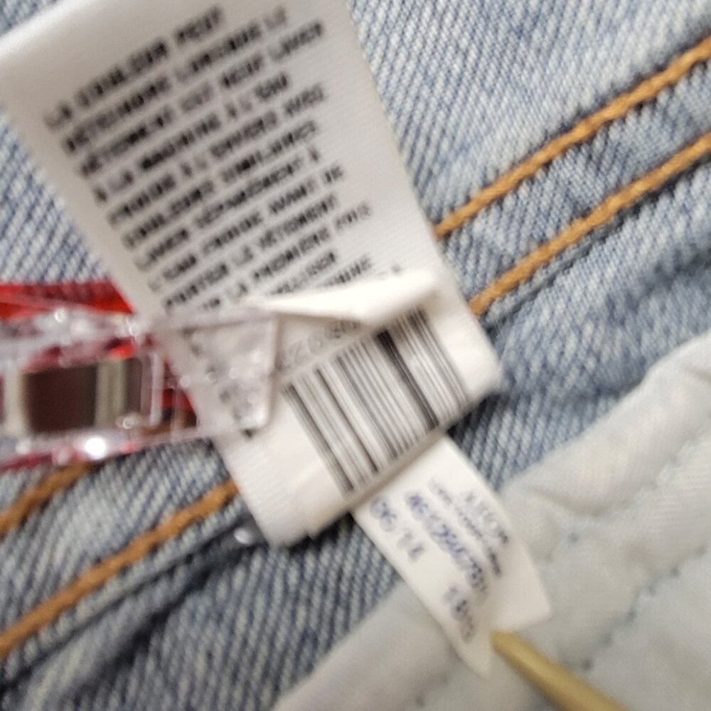 2010s American Eagle Outfitters Cropped Denim Vest Medium Wash - Picture 10 of 10